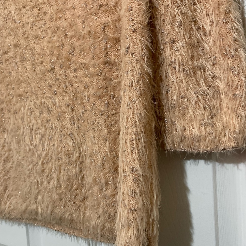 Chico’s Luxurious Fuzzy Sweater, has shimmer! - Picture 9 of 13